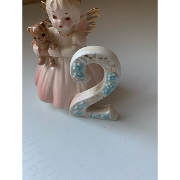 Josef Originals Ceramic Angel Birthday Figurine Age 2 - Picture 4 of 4